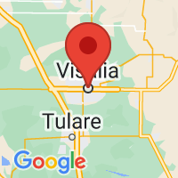 Map of Visalia, CA US